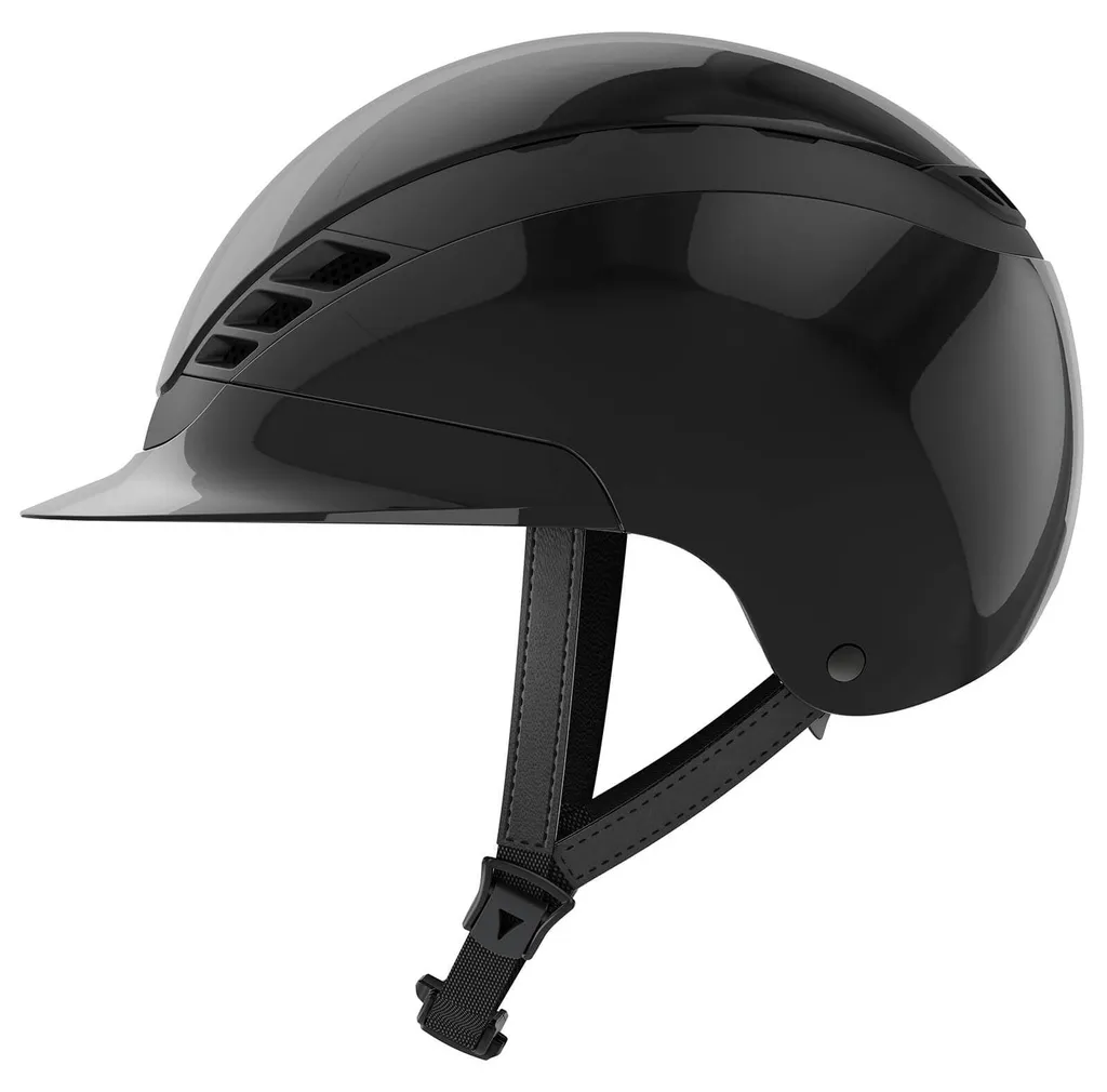 Casque Air Luxe Chrome ABUS Pikeur avec Système de Ventilation Actif S