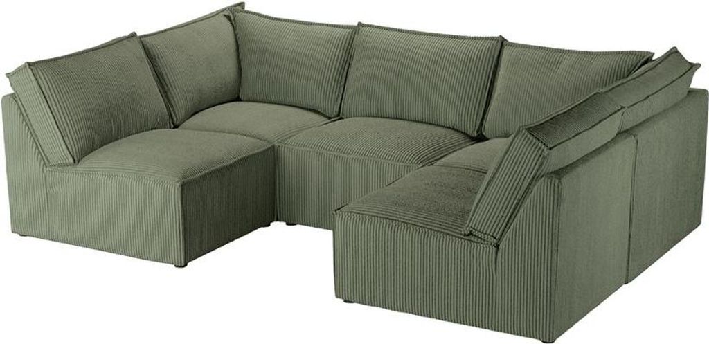 Modulares Ecksofa U-Form Charles-Poso 46