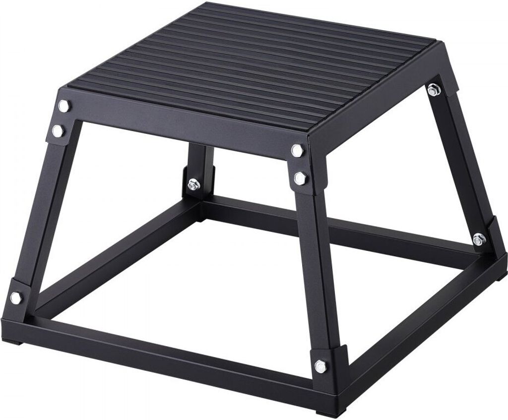 Plyo-Box für Sprungtraining - 305 mm Plyometrische Sprungbox - Fitness-Übungs-Step-Up-Box für Zuhause - Rutschfeste Plattform zur Stärkung von ...
