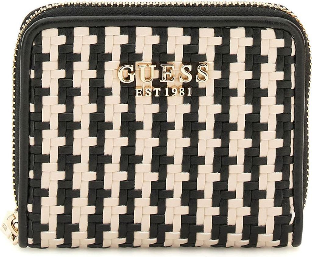 Guess Mirema Slg Small Damen-geldbörse Schwarz Mann Schwarz One Size