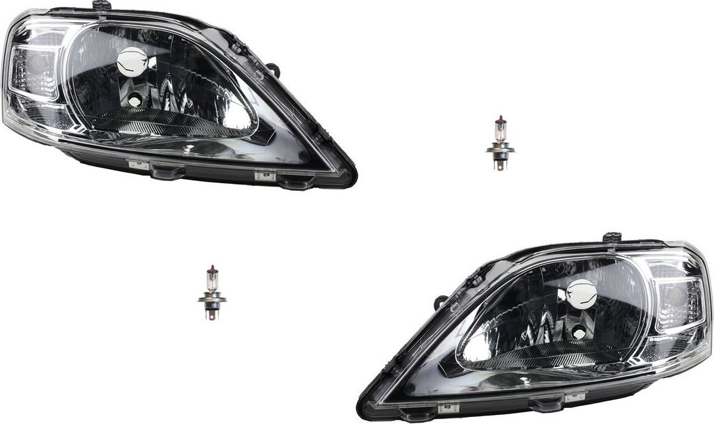 Johns, Scheinwerfer Halogen passend für Dacia Logan 06/08- mit H4 als Satz Links Rechts 8200744753 8200744754