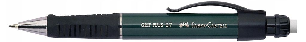 FABER-CASTELL Druckbleistift GRIP PLUS 1307 grün