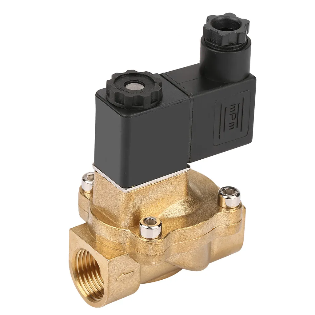 Électrovanne d'eau électrique normalement fermée DN20 pour circuit AC 220V - 2