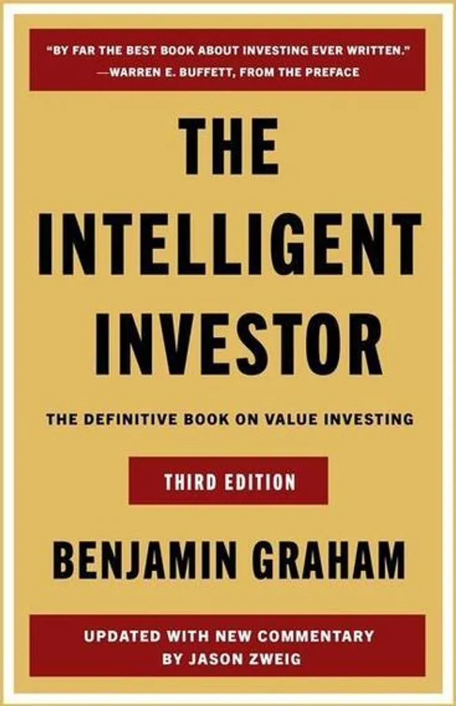 Livre de finance de marché The Intelligent Investor de Graham