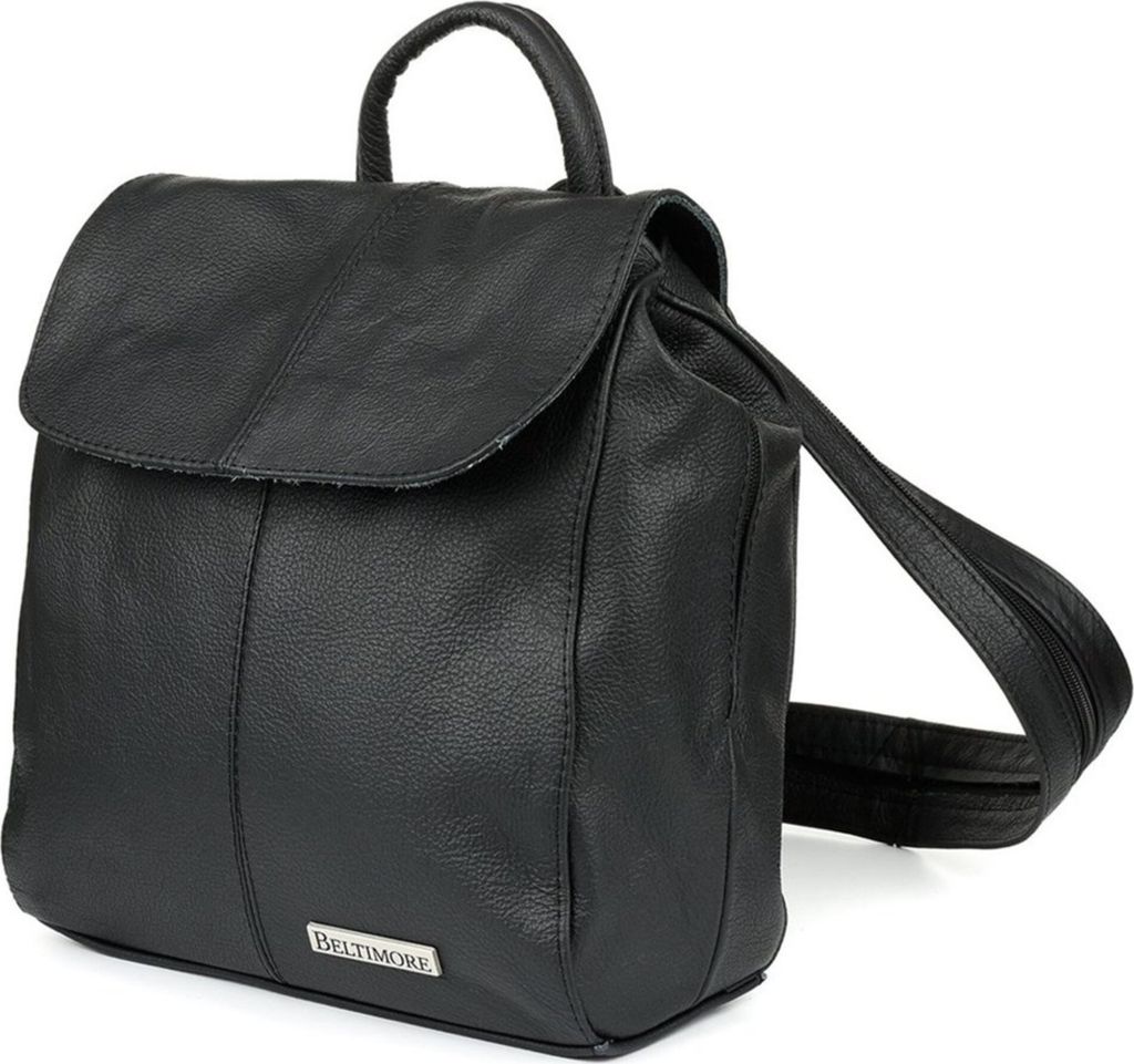 Beltimore Damen-Rucksack aus Leder, dreieckig, geräumig