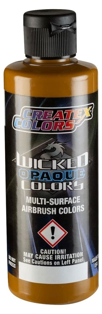 Wicked W091 - Opaque Yellow Oxide 120ml - Airbrush Farbe - CREATEX 126091