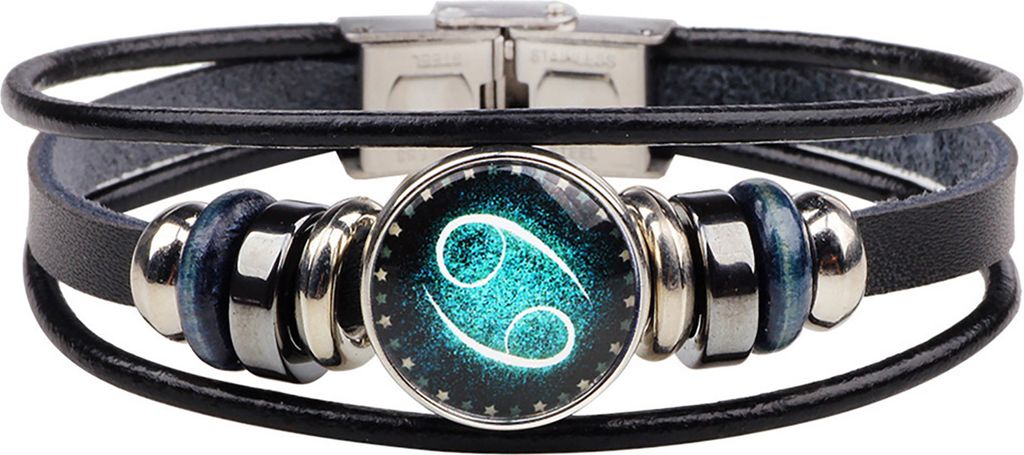 Pc Paar Armband DIY handgemachte Legierung Uni Perlen Armband für Dating-Krebs