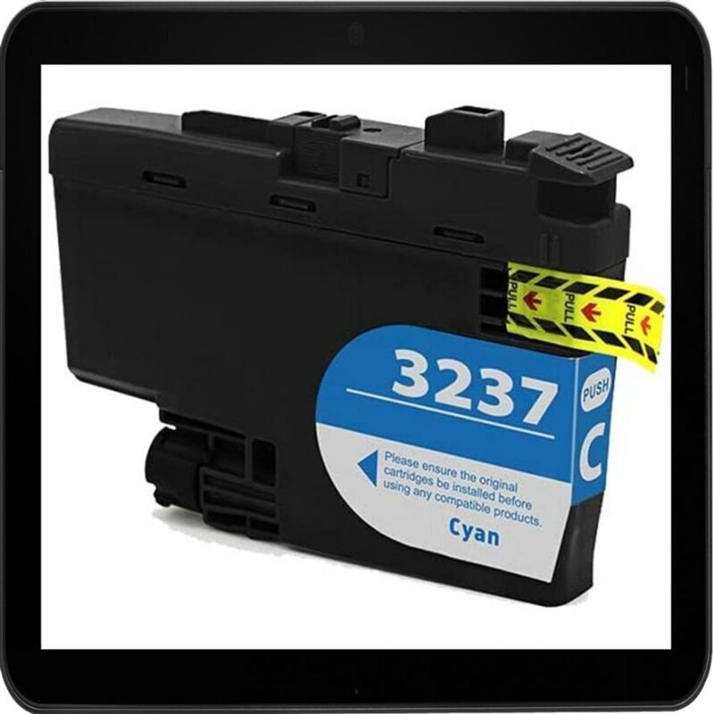 LC3237C TiDis Druckerpatrone Cyan mit ca. 1.500 Seiten Druckleistung nach Iso