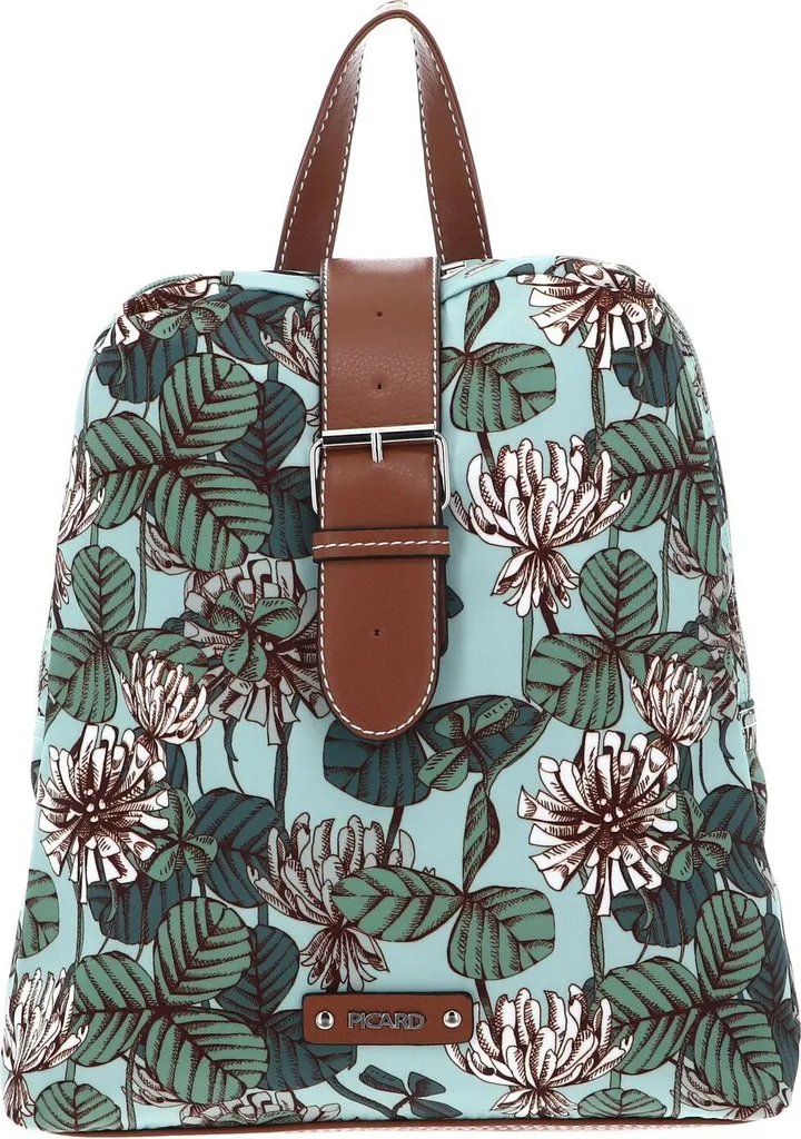 PICARD zaino per il tempo libero zaino Sonja Backpack Shoulderbag Flowerbed turchese