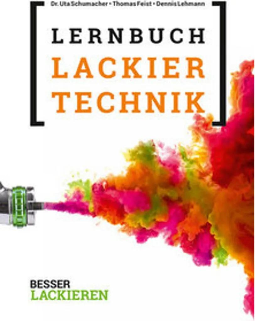 Livre Lackiertechnik méthodes d'application laques et vernis
