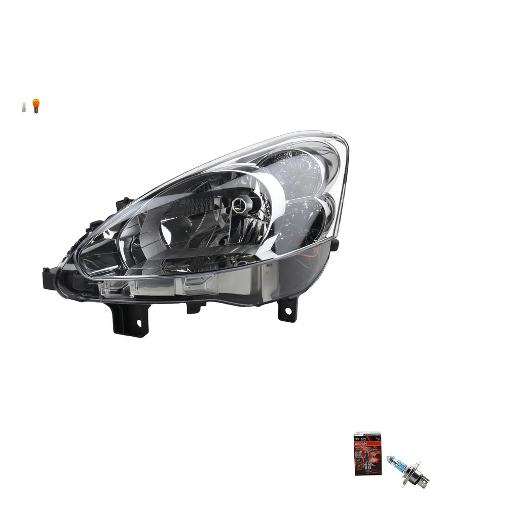 Kit Sicurezza Notturna Peugeot Partner: Faro Johns e Osram Laser