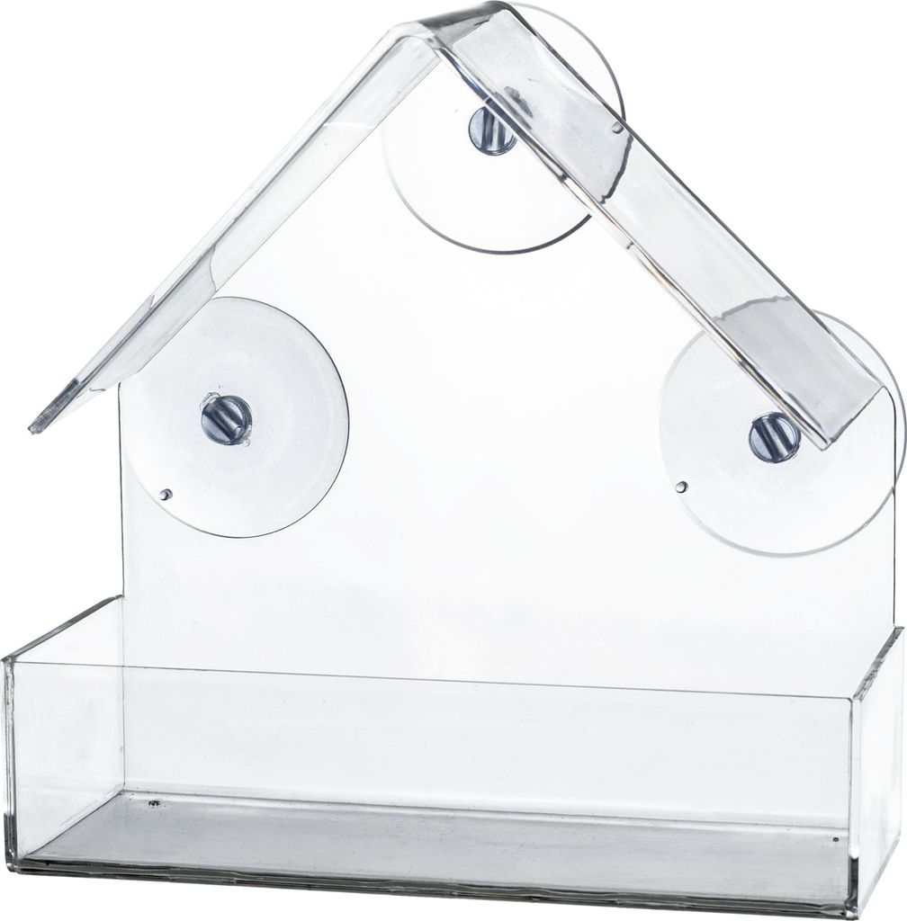 Kŕmidlo na okno 225 ml/15 × 15 × 6 cm, priehľadné Obrázok produktu 