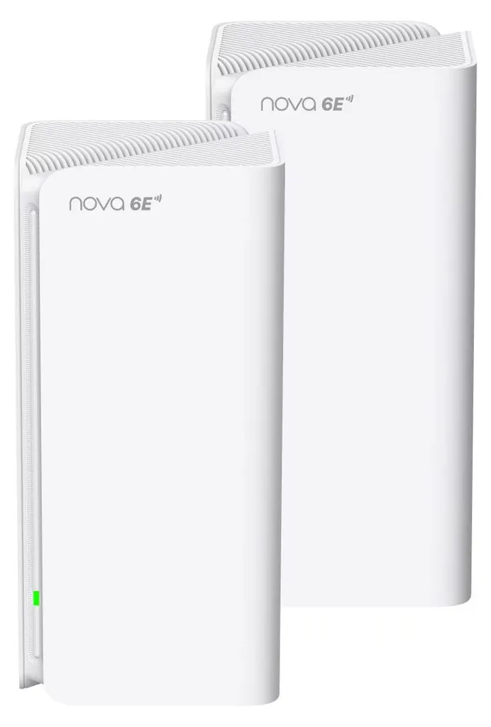 Tenda MX21 PRO Système Wi-Fi 6E Mesh AX5700 Tri-bande Pack de 2 Bornes