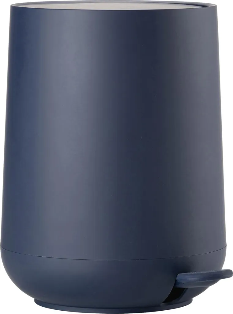 Petite poubelle de salle de bain 3 litres bleue mate Zone Denmark Nova