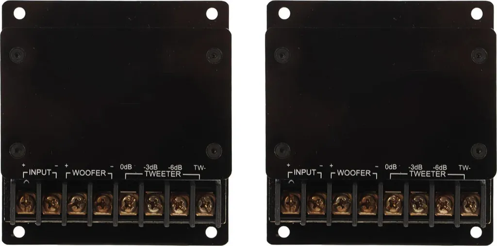 Diviseur de fréquence haut-parleur 2 voies 120W crossover audio voiture
