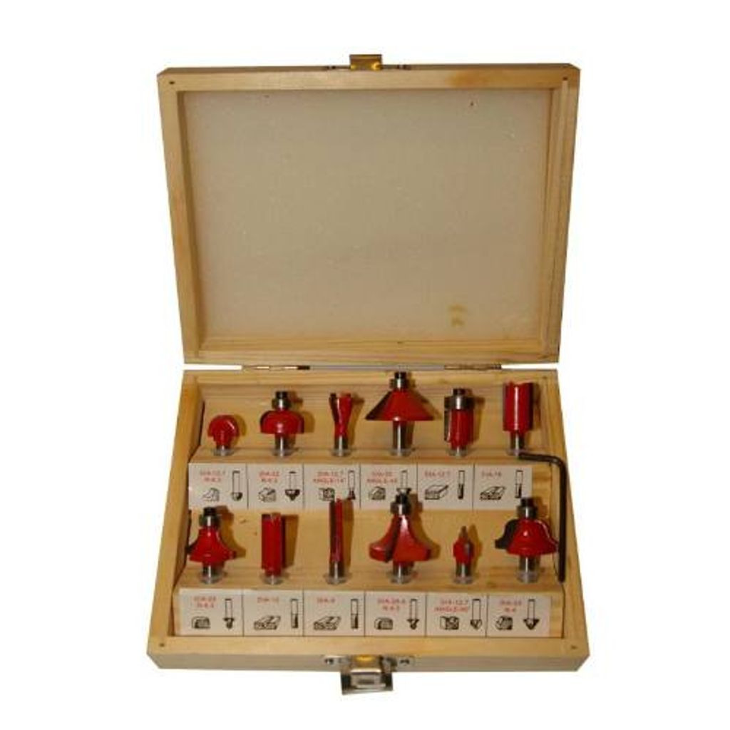 Rotationsfräser für PR 10 EK - SET 12 Stück, Ø 6 mm, STAYER Produktbild 