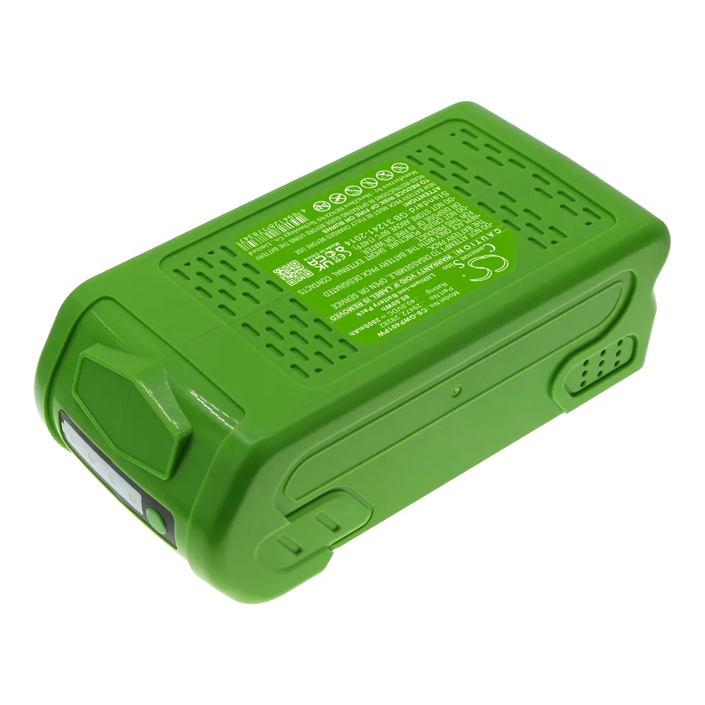 Batteria TECHTEK 40V per GreenWorks 1302702 20202 20292 - Shop Online - 2