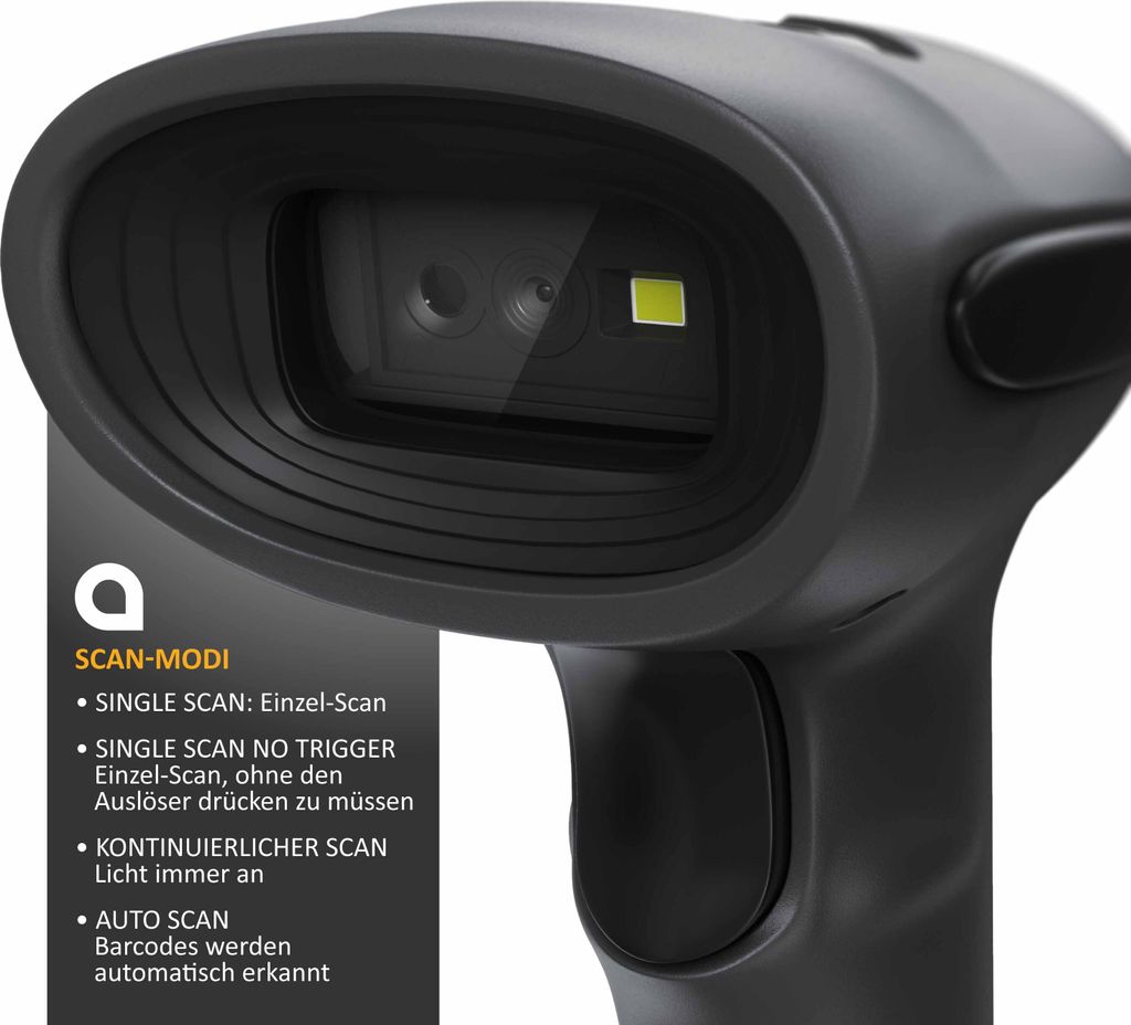 Aplic USB Barcode Scanner kabelgebunden 1D und 2D Produktbild 6