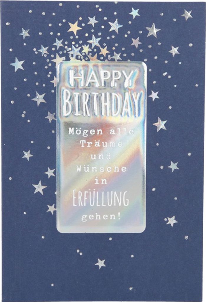Depesche Zahlenkarten - Das beste Alter Sortierung : Happy Birthday Mögen alle Träume und... Zahlenkarte Sortierung: Happy Birthday Mögen alle T...