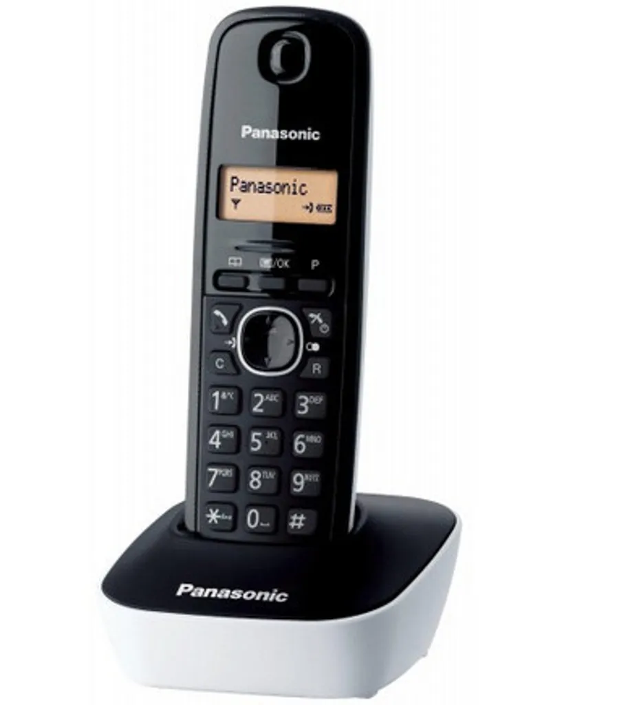 Téléphone DECT Panasonic KX-TG1611 sans fil idéal pour toute la famille