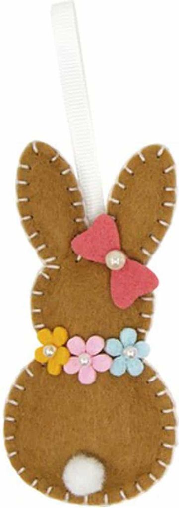 Mini kit à coudre en feutrine - Motif lapin Image du produit 