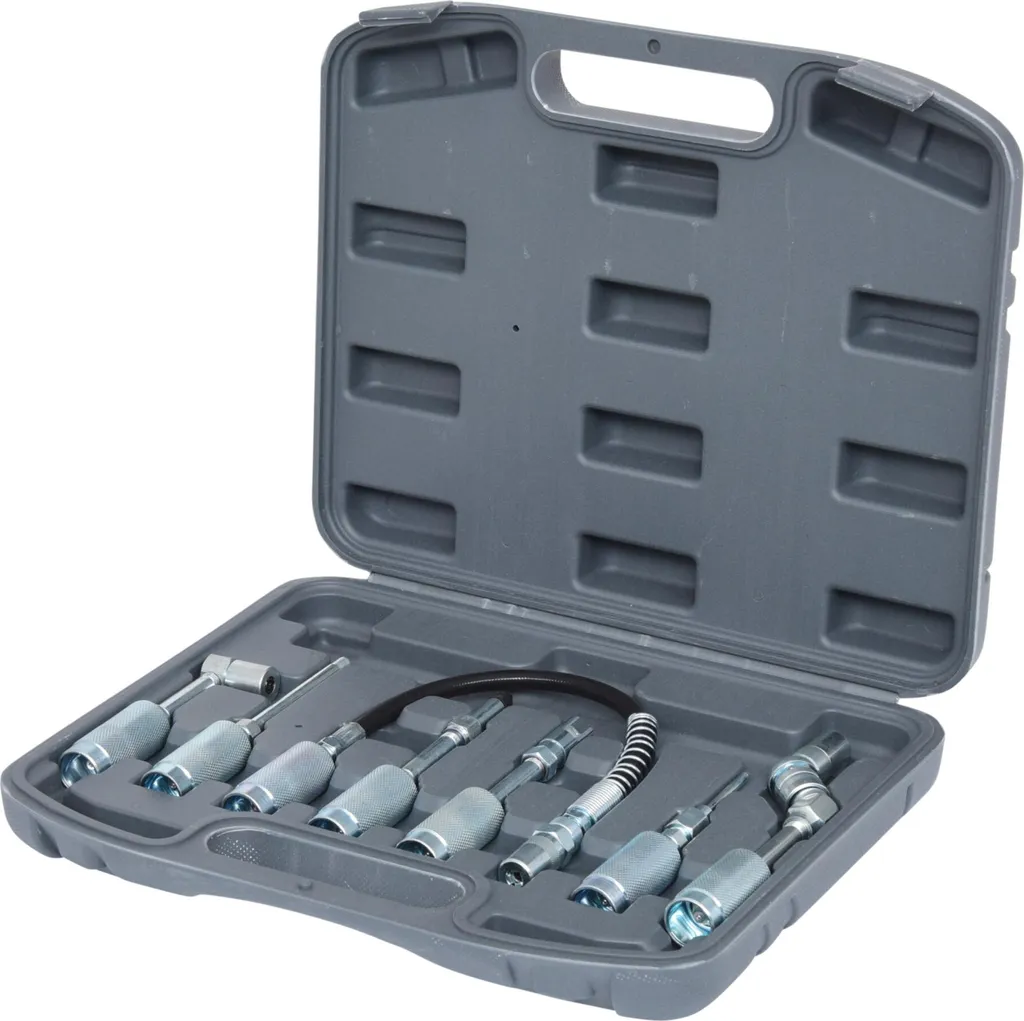 Set de graissage complet pour maintenance mécanique et agricole 7 pcs