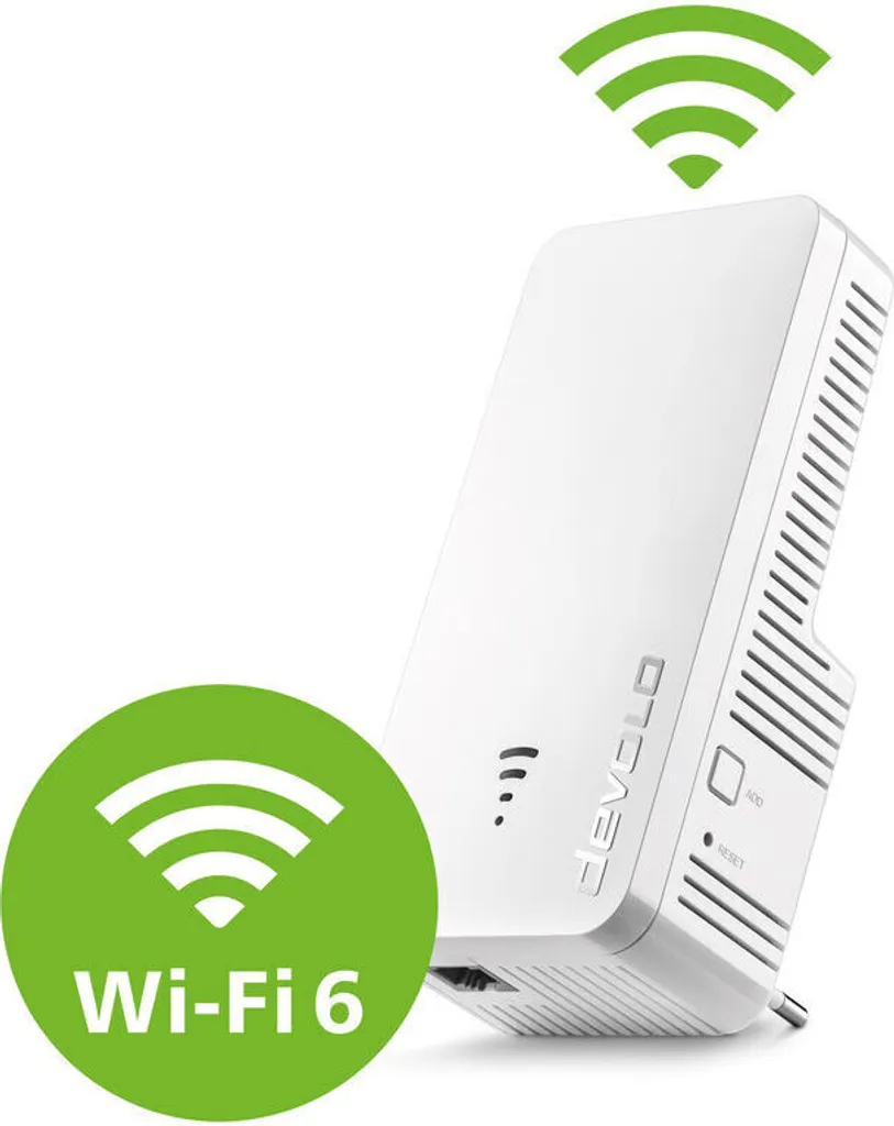 devolo WiFi 6 Repeater 3000 Bianco AX3000 | Estensore WiFi Mesh Professionale