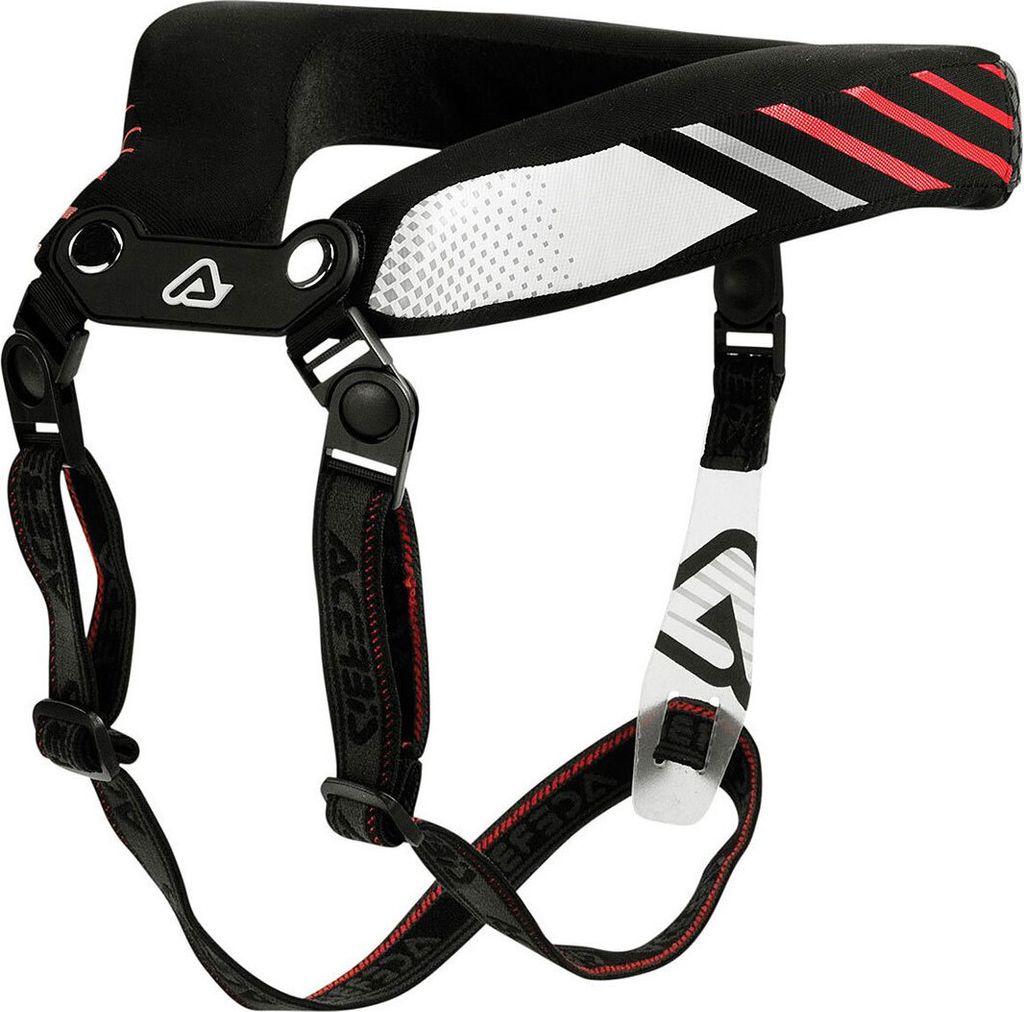 Acerbis Nackenschutz Stabilisator 2.0, schwarz/rot, Produktbild 