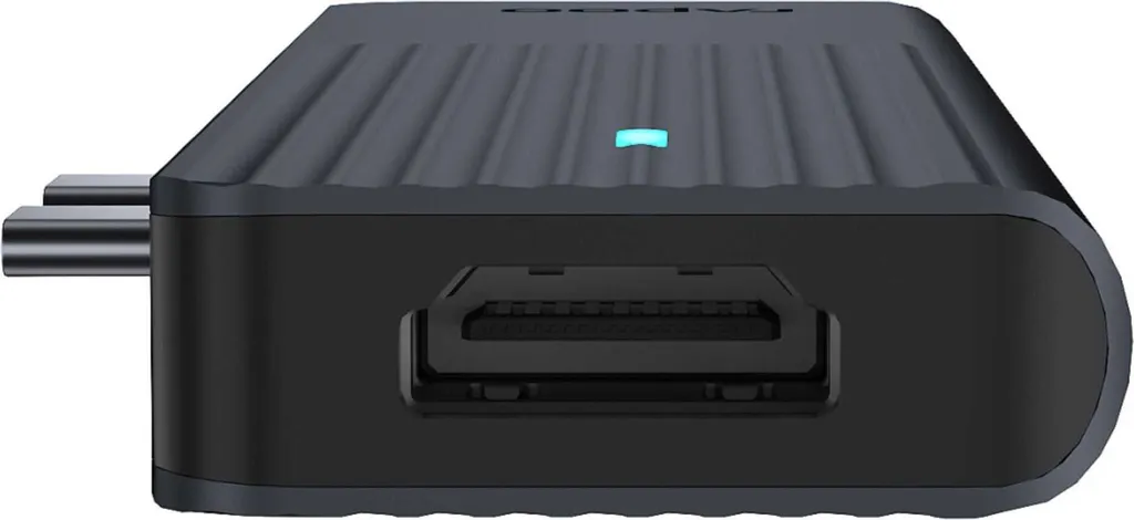 Rapoo Adaptateur Multiport USB-C 7-en-2 Gris Sidéral pour MacBook Pro - 5