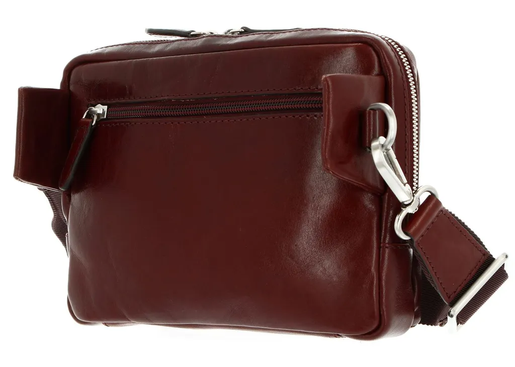 Sac banane en cuir de vachette Colorado robuste avec zip solide