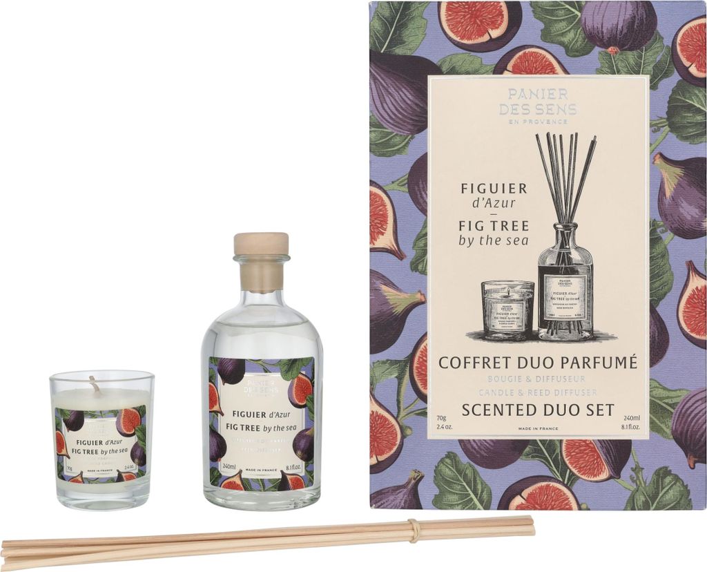 Panier Des Sens Scented Duo Set Fig Tree Diffuser 240ml/Fig Produktbild 