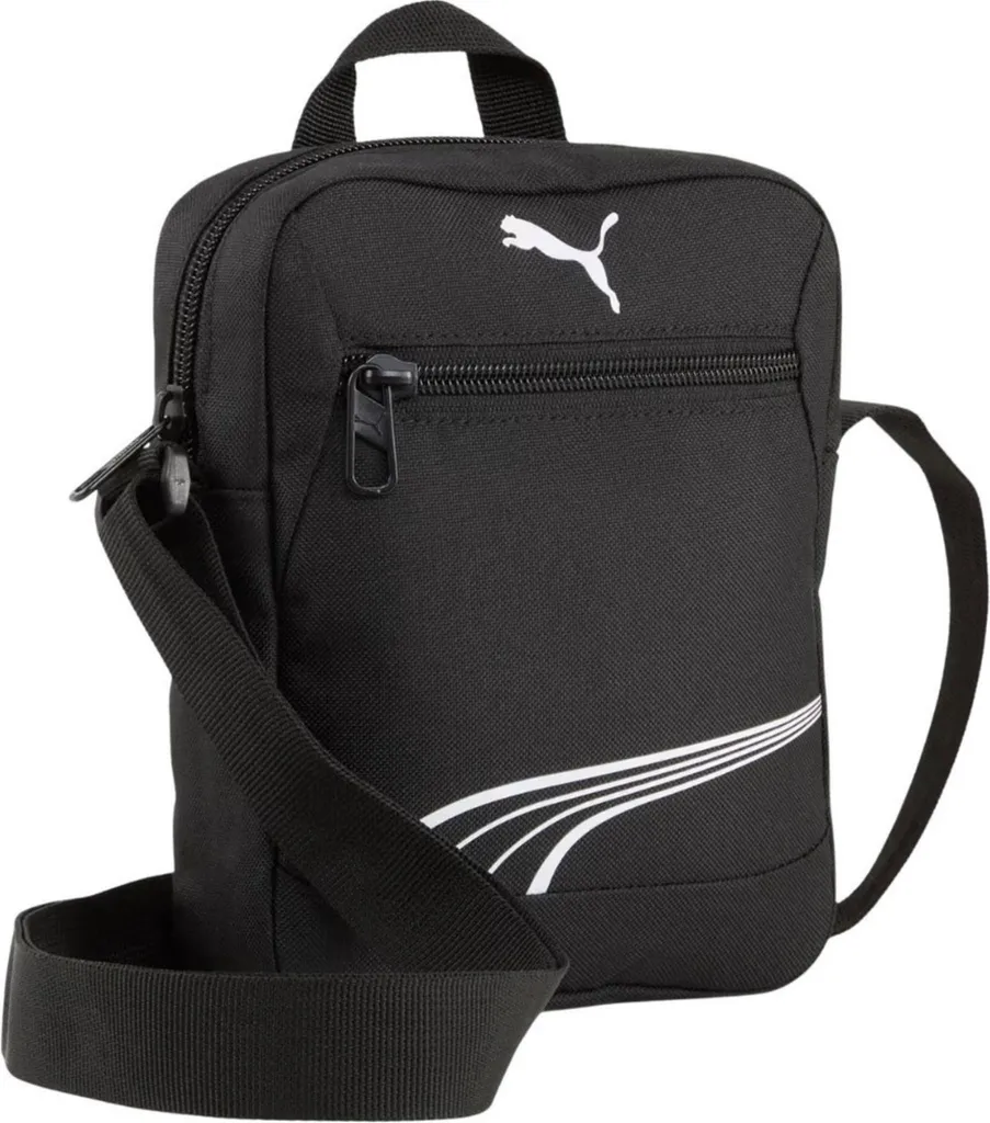 PUMA borsa a tracolla Fundamental Compact Portable Bag Puma Black nero