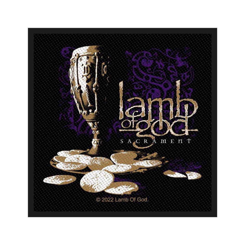 Lamb Of God Sacrament Aufnäher zum Aufnähen