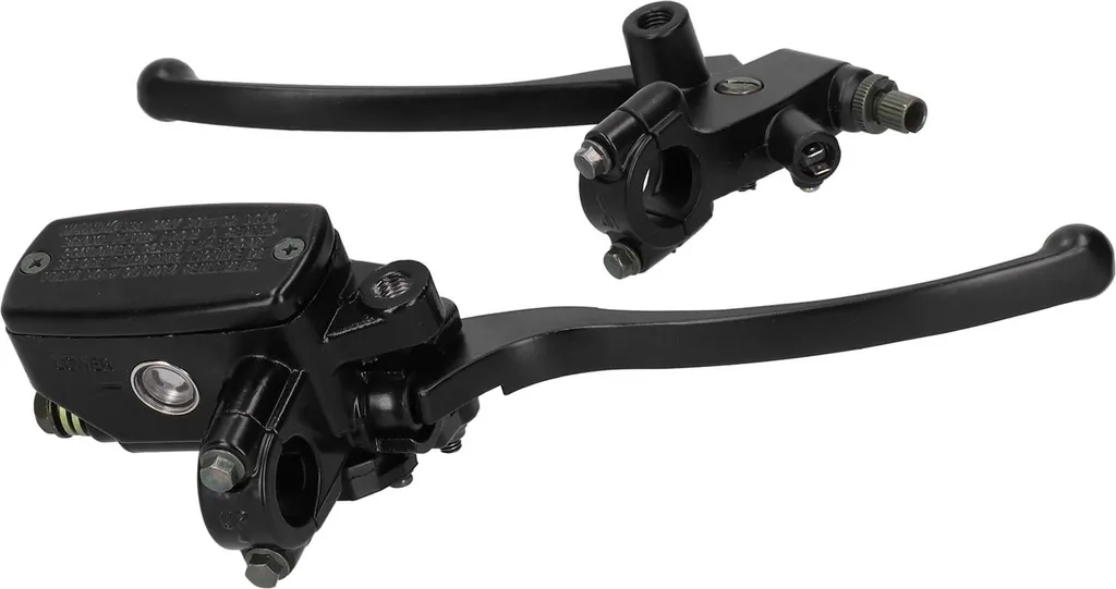 Réparez votre freinage moto avec ce kit hydraulique 22mm CNC noir