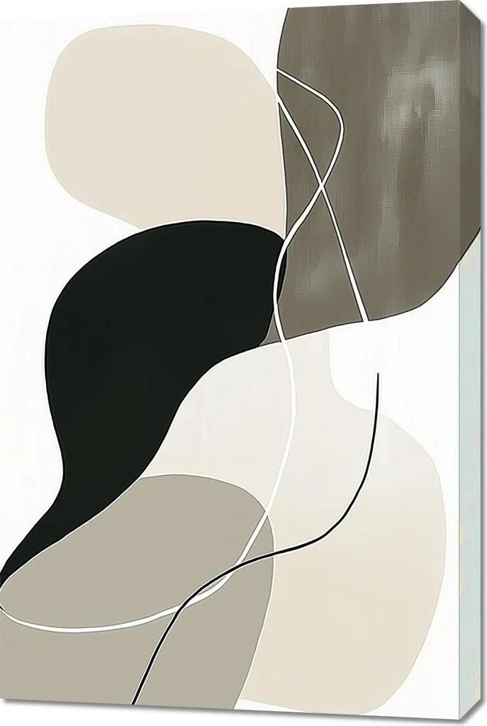 Decorazione Parete 60x90 Minimalista Boho - Quadro Stile Nordico