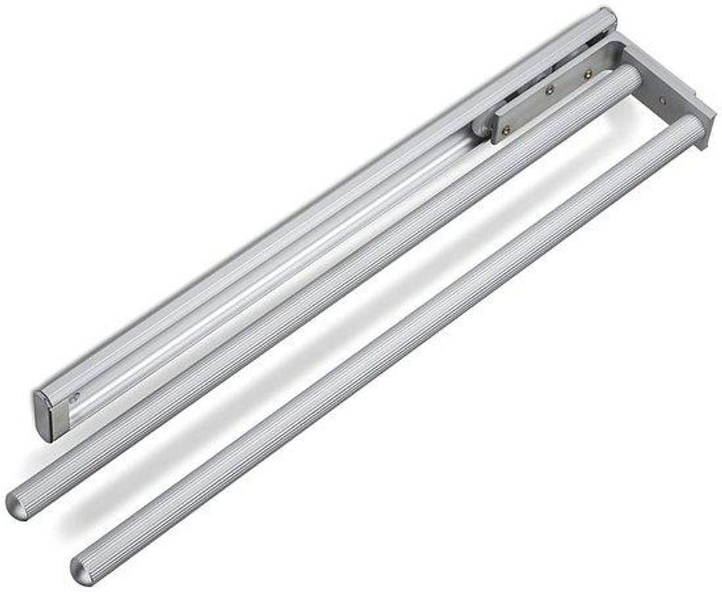 SOTECH portasalviette in alluminio TED a 2 bracci 450 - 730 Immagine del prodotto 