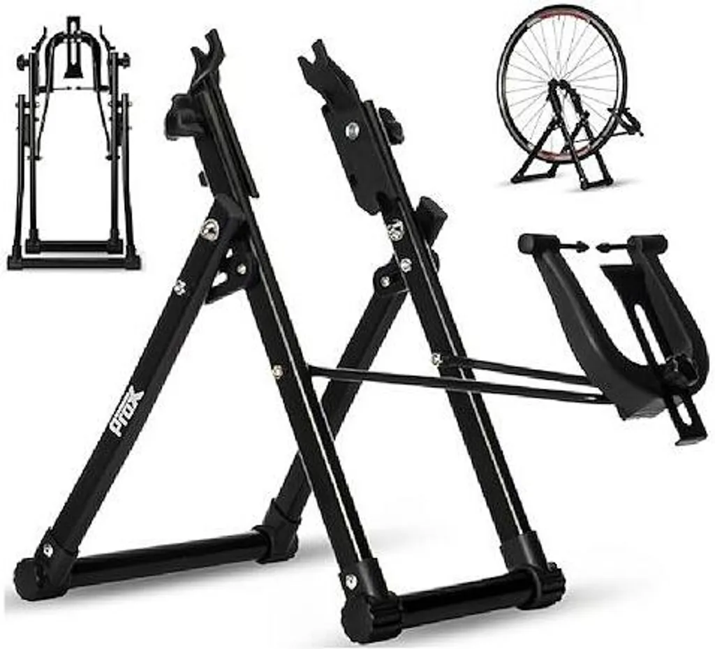 Support de centrage de roue pliable de haute précision pour jante vélo - 3