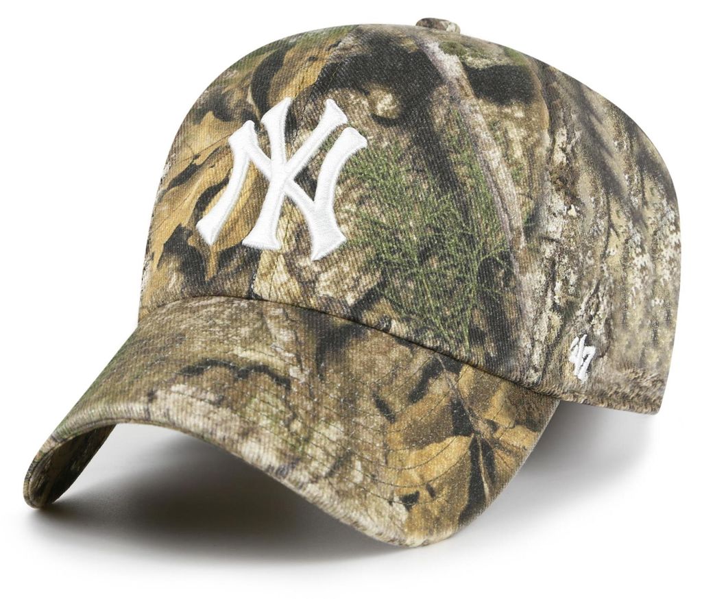 '47 Brand MLB Cap New York Yankees REAL TREE Clean Up Produktbild 
