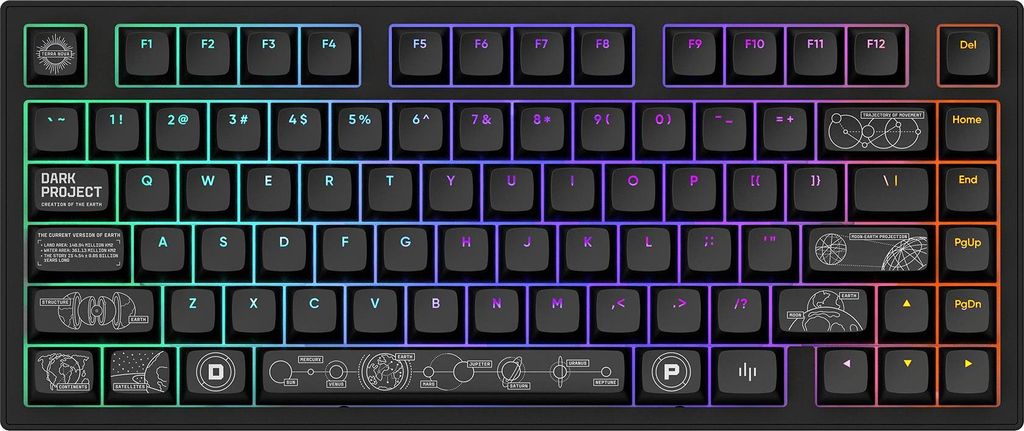 Dark Project Terra Nova R2, zwart – Draadloos Productafbeelding 