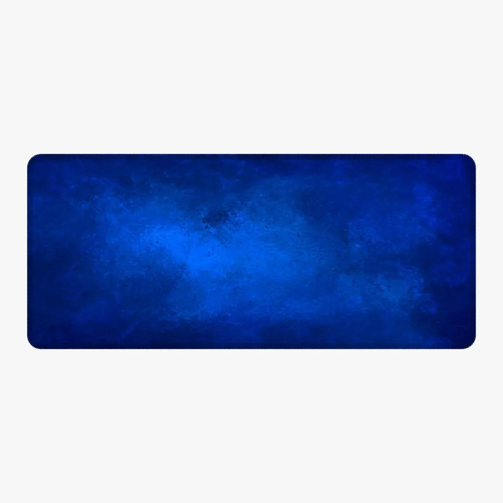 Tapis de souris XXL Bleu pour le Gaming et Télétravail - 90x40 cm Pro