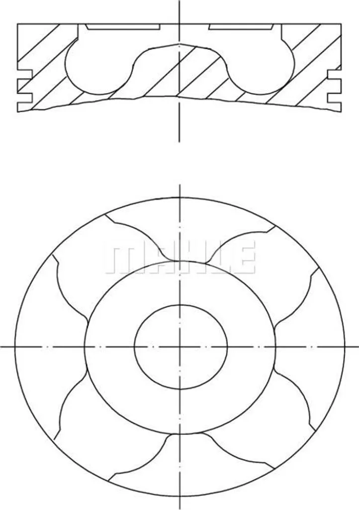 OFFERTA Pistone MAHLE 010 04 00 per Fiat e Opel - Spedizione In 24h