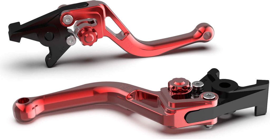LSL Bremshebel BOW R51, kurz, rot/rot