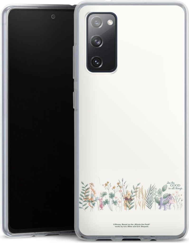 DeinDesign Handyhülle für Samsung Galaxy S20 FE 5G Silikon Hülle Case Smartphone Schutzhülle Disney Winnie Puuh Eukalyptus