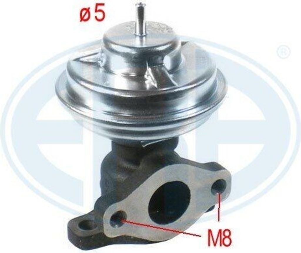 ERA 555123A - OE 28410 27000 AGR-Ventil für Accent II (LC), Elantra (XD), Matrix (FC), Santa Fe I , Carens II (FJ), Cerato (LD)