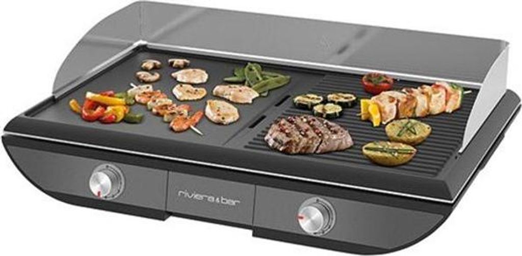 Plancha gril électrique 2300w 50x30cm - Riviera & Bar - Image du produit 
