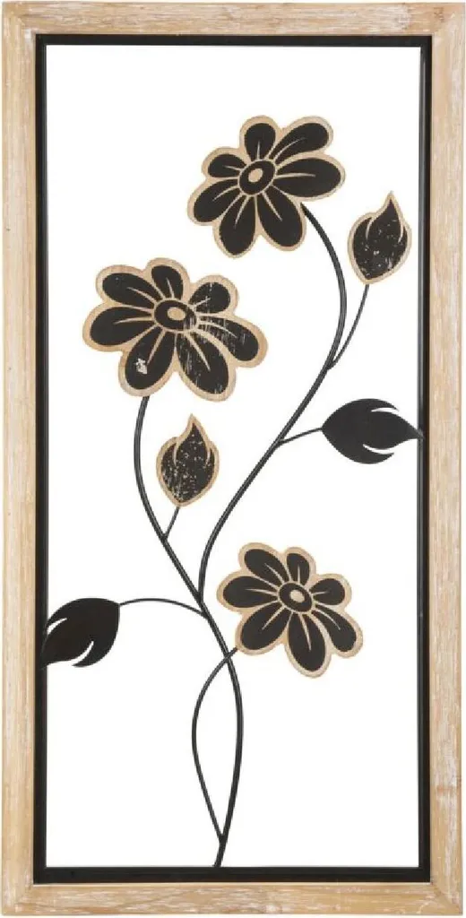 Mauro Ferretti Pannello Girish 30x60 Industrial Ferro MDF Marrone