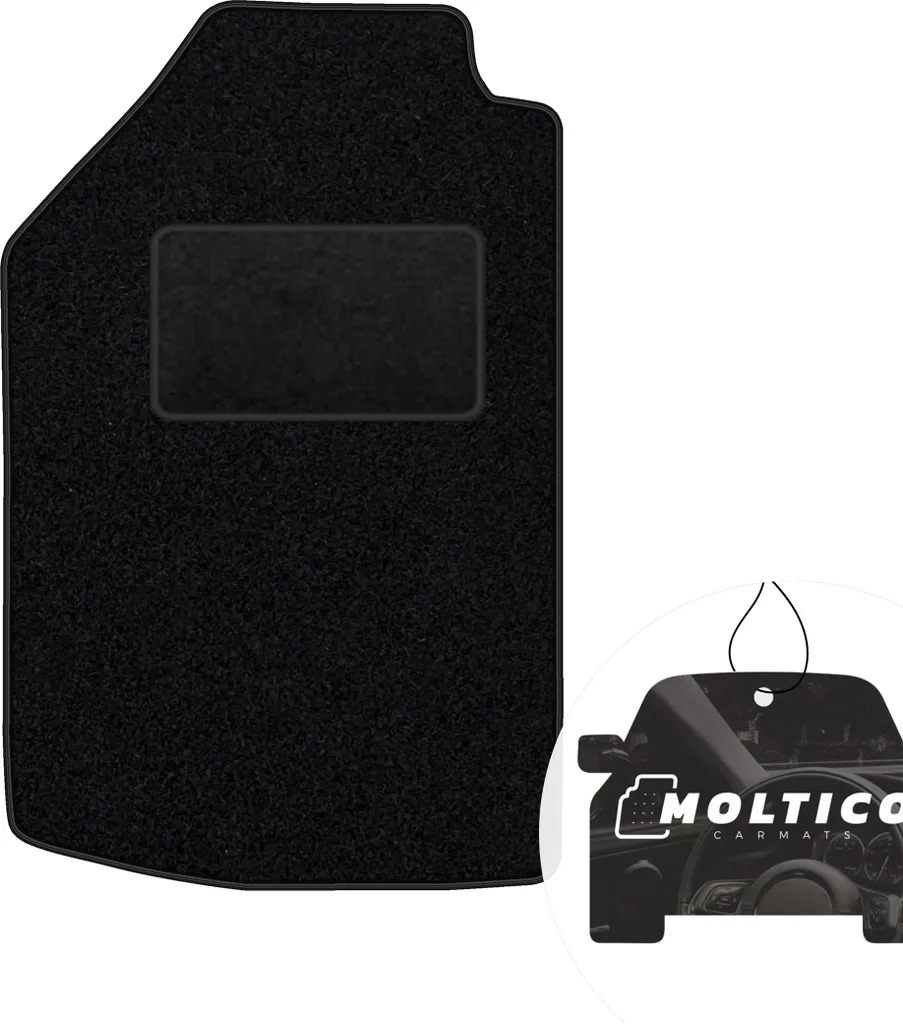Tappetino Personalizzato VW Caddy I 1995-2003 | Velours Premium Nero