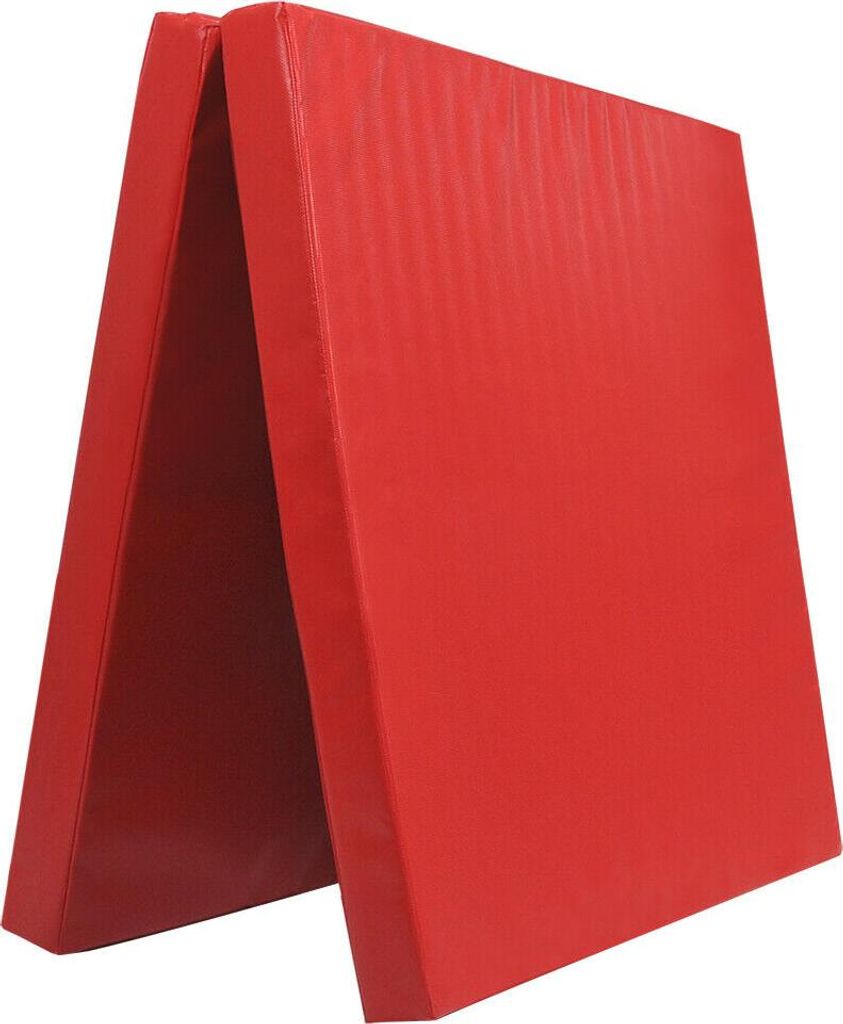Grevinga Klappbare Turnmatte (RG 35) | 200 x 100 x 8 cm | ROT