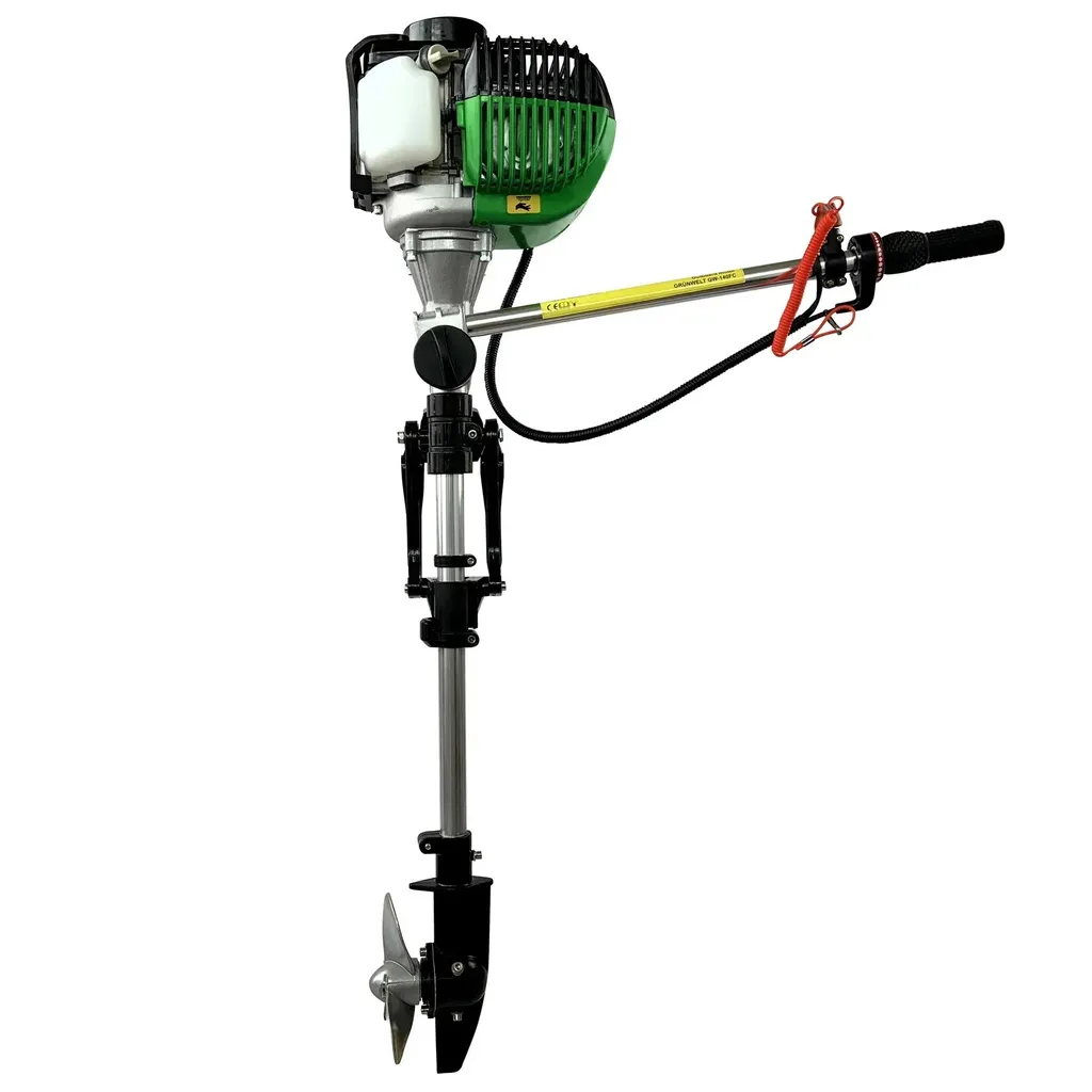 Moteur de bateau Grünwelt GW-140FC 1,5 CV essence 4 temps thermique