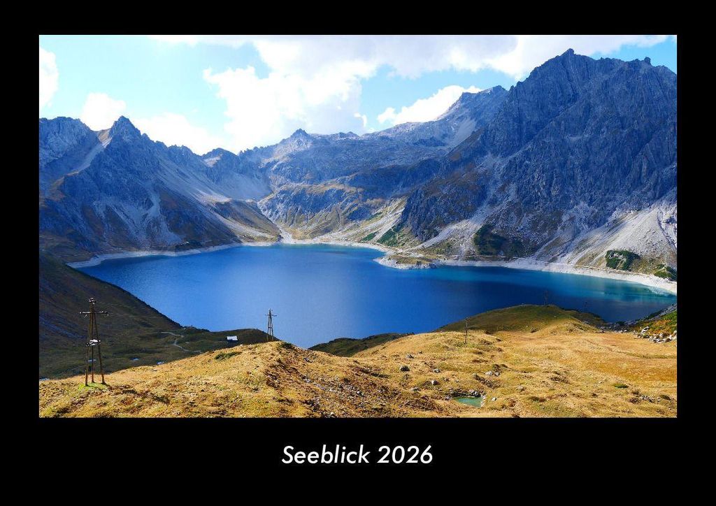 Seeblick 2026 Fotokalender - Querformat DIN A3, Monatskalender mit Bild-Motiven aus Fauna und Flora, Natur, Blumen und Pflanzen